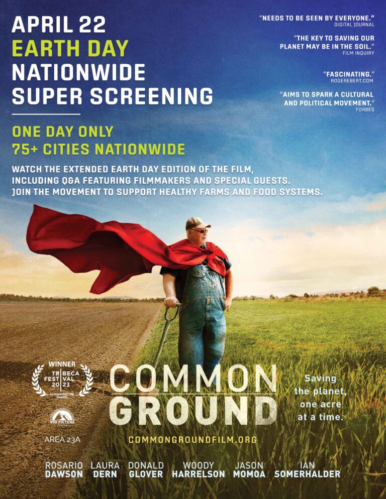 Common Ground - Earth Day 2024 Super Screening - Official Poster